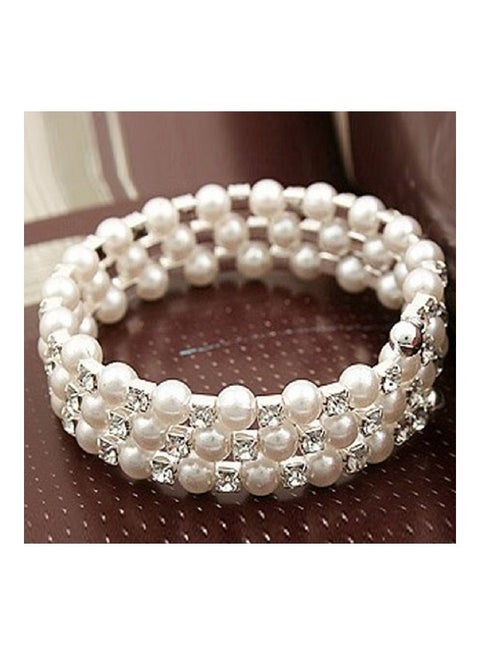 Pearl Studded Fashion Bracelet