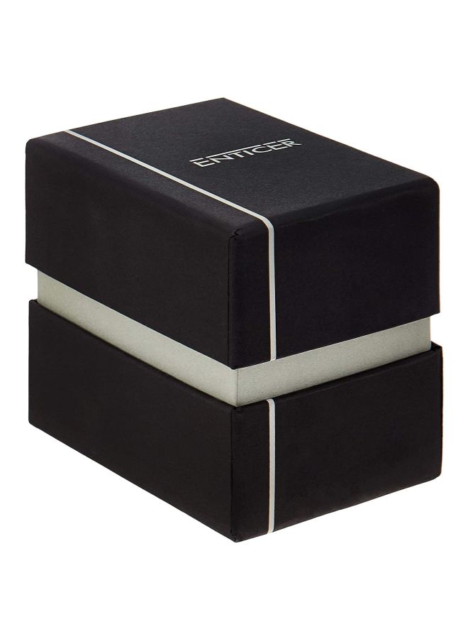 كاسيو ساعة يد بعقارب وسوار من الاستانلس ستيل مقاومة للماء، طراز MTP-1303D-7B للرجال - Image 5