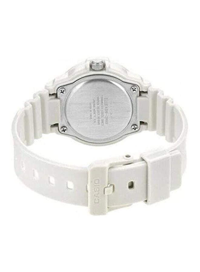 CASIO - Women's Youth Series Analog Watch LRW-200H-4CVDF - 34 mm - White - Image 1
