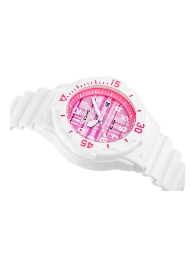 CASIO - Women's Youth Series Analog Watch LRW-200H-4CVDF - 34 mm - White - Image 1
