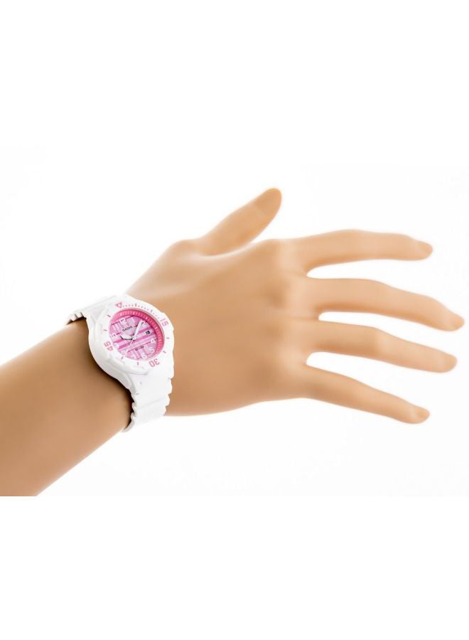 CASIO - Women's Youth Series Analog Watch LRW-200H-4CVDF - 34 mm - White - Image 1