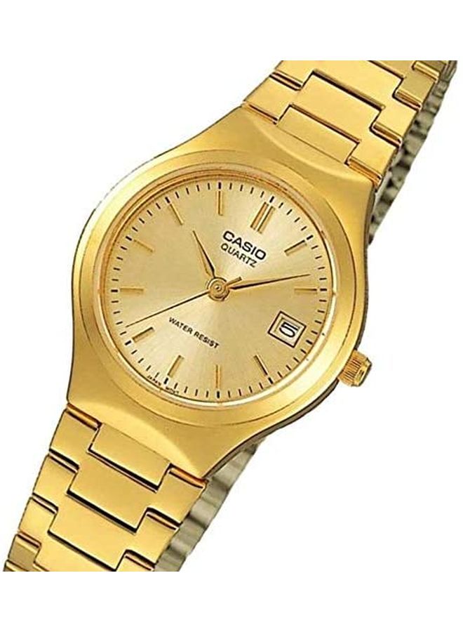 CASIO - Women's Enticer Analog Watch LTP-1170N-9ARDF - 30 mm - Gold - Image 1