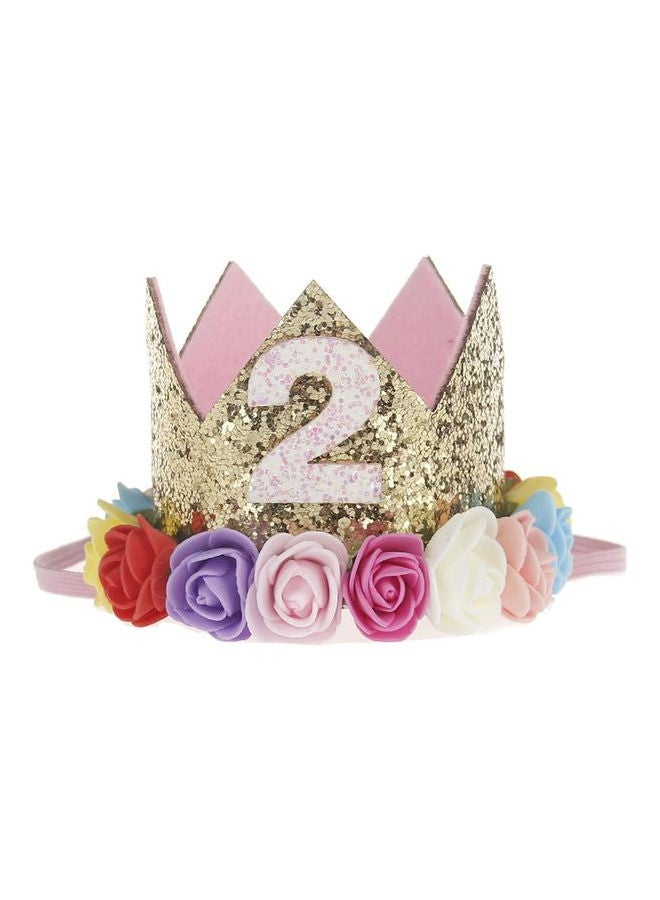We Happy - 4-Piece Happy Second Birthday Princess Dress Set Multicolour - Image 1