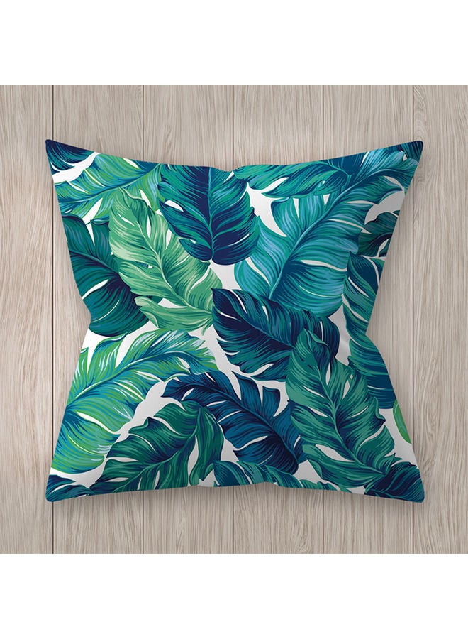 Generic - Leaf Printed Pillow Case Combination Green 14 x 11 x 2cm - Image 1