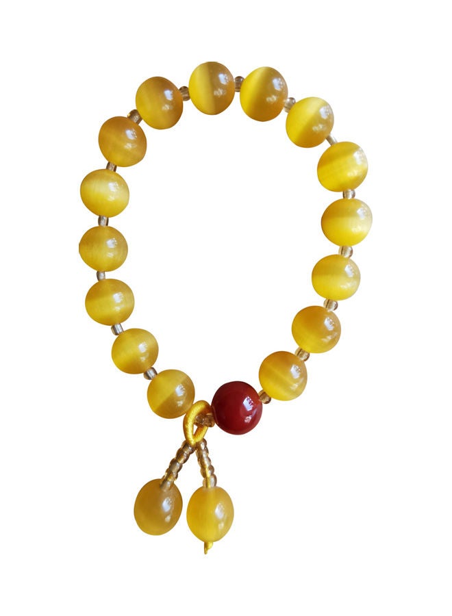 Beautiful Beads Stone Design Stretch Bracelet 