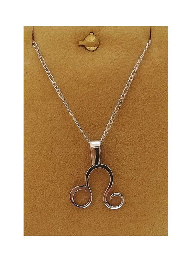 Faris Silver 925 Silver Leo Pendant Necklace - Image 1