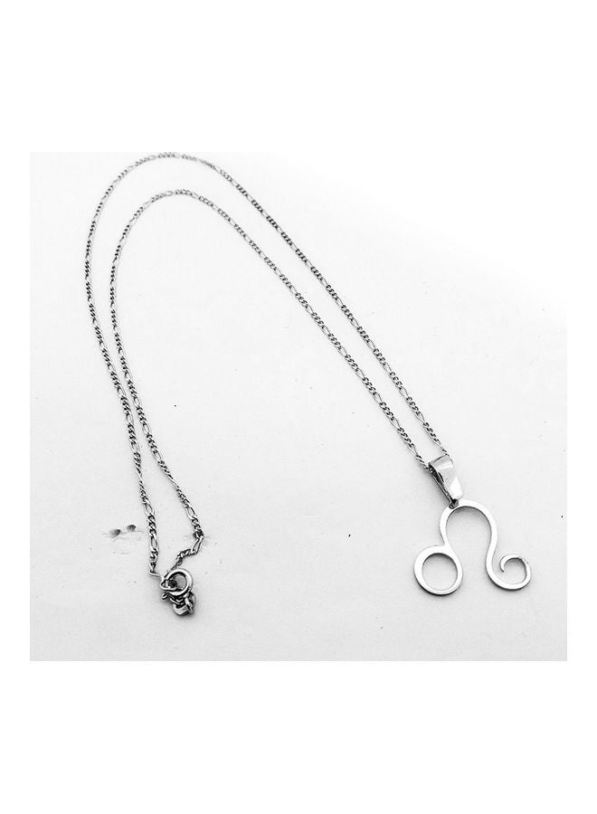 Faris Silver 925 Silver Leo Pendant Necklace - Image 2