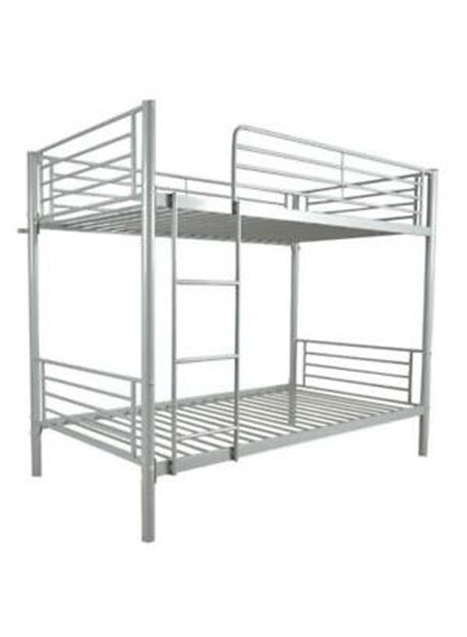 Mercury - Metal Bunk Bed Silver 190x90x90cm - Image 1