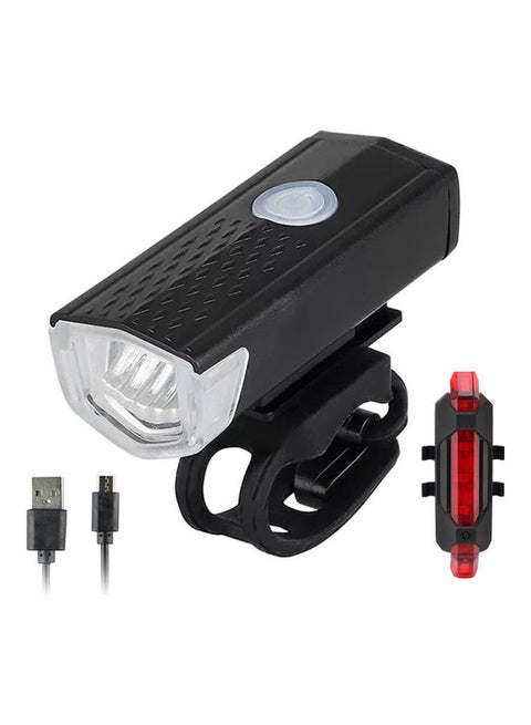 Waterproof and Rechargeable Front and Tail Light For Bicycle