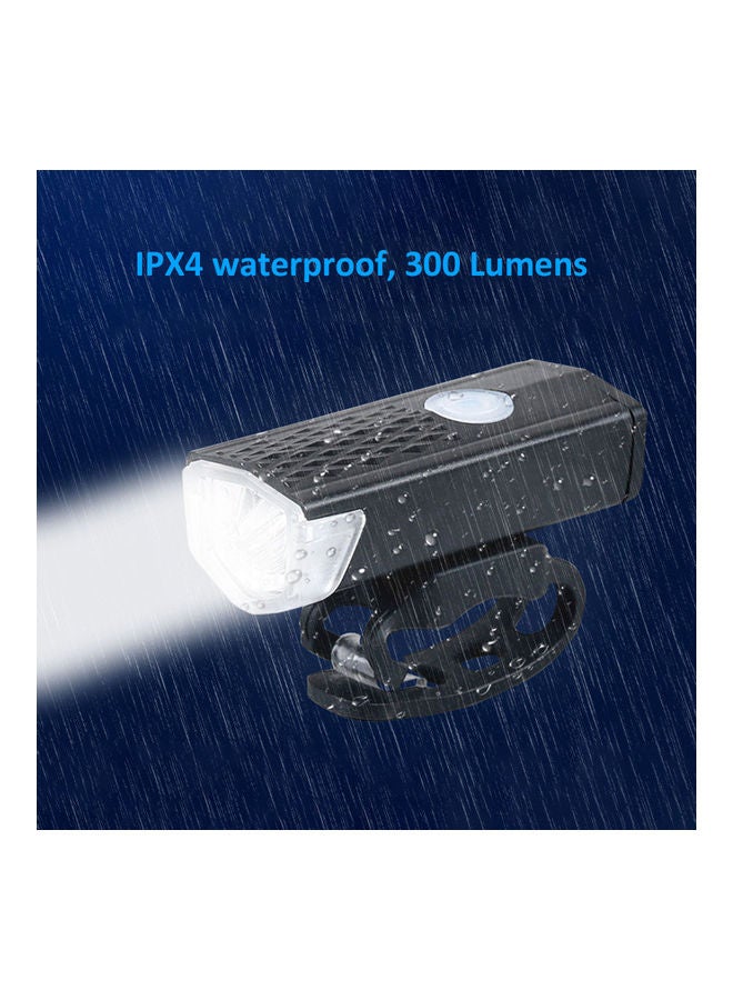 Waterproof and Rechargeable Front and Tail Light For Bicycle