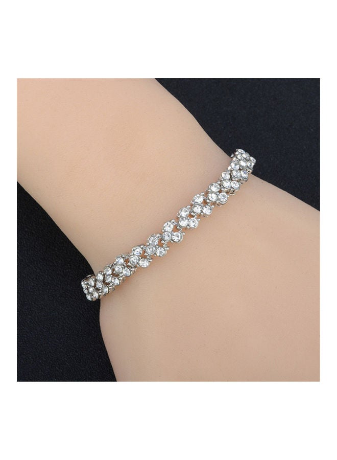 925 Sterling Silver Studded Bracelets  - Image 1