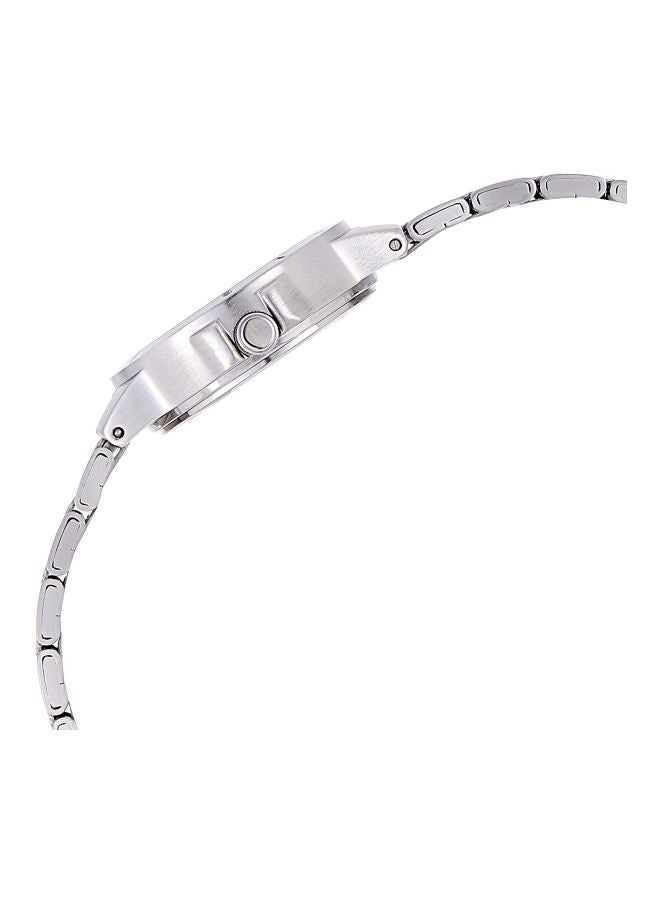 كاسيو ساعة يد بعقارب مقاومة للماء طراز LTP-1177A-3ADF - 25 مم - فضي للنساء - Image 4