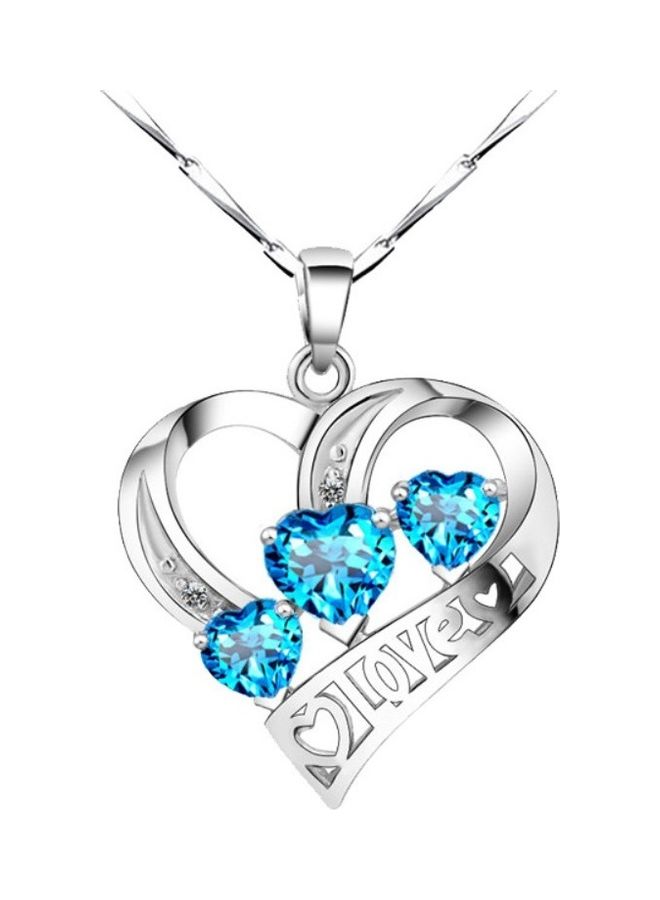 Three Heart Pendant Necklace