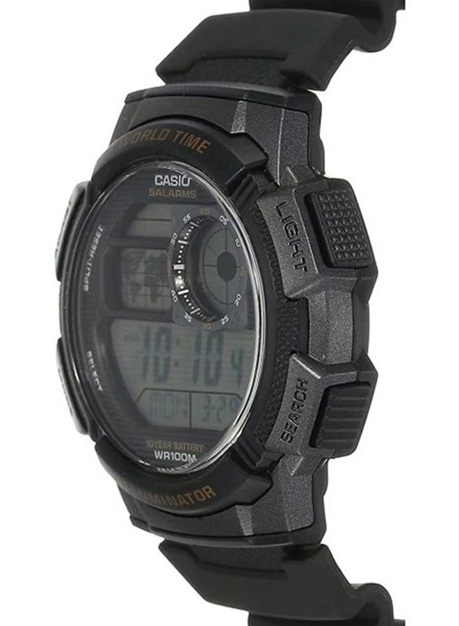 Men's Youth Digital Analog Watch AE-1000W-1AV - 48 mm - Black - v1619429274/N21771046A_10