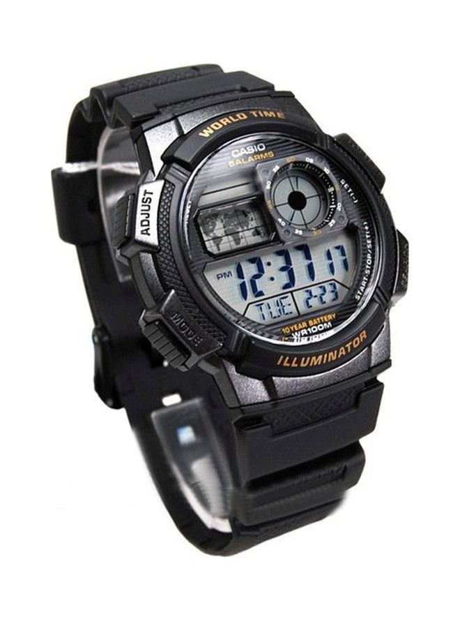 Men's Youth Digital Analog Watch AE-1000W-1AV - 48 mm - Black - v1619429274/N21771046A_11