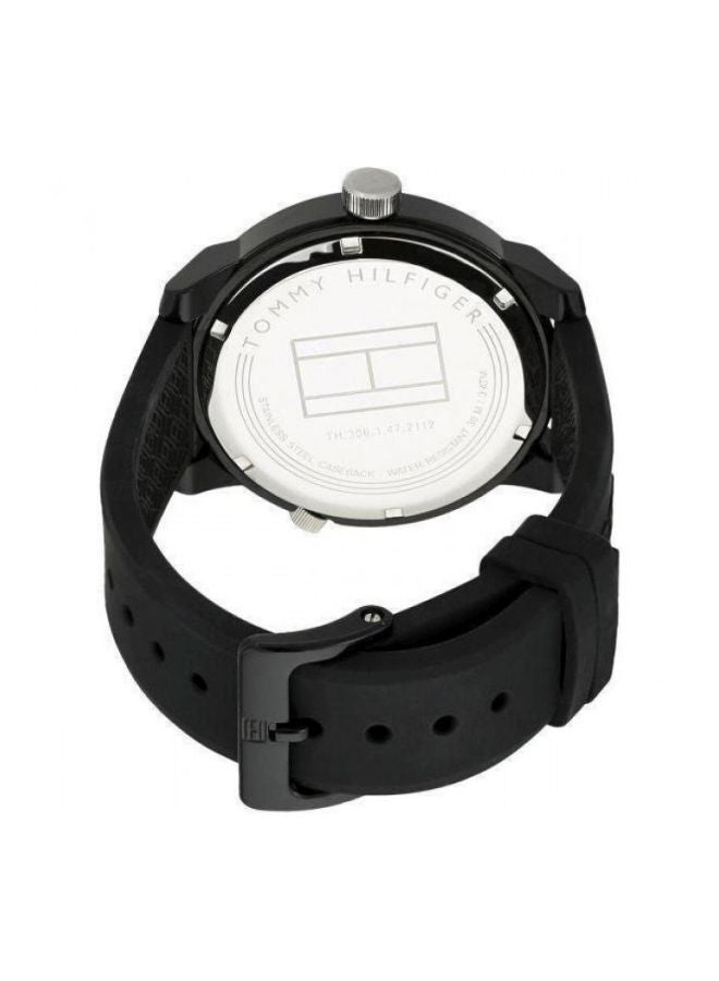 TOMMY HILFIGER Men's Water Proof Rubber Analog Watch 1791326  - Image 2