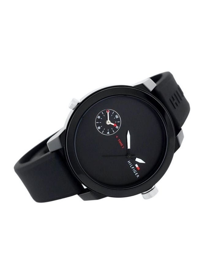 TOMMY HILFIGER Men's Water Proof Rubber Analog Watch 1791326  - Image 4