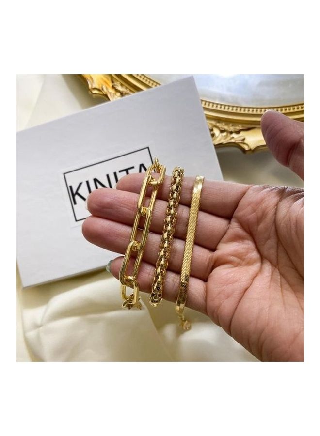 3-Piece Fashion Bracelet Set  - Image 2