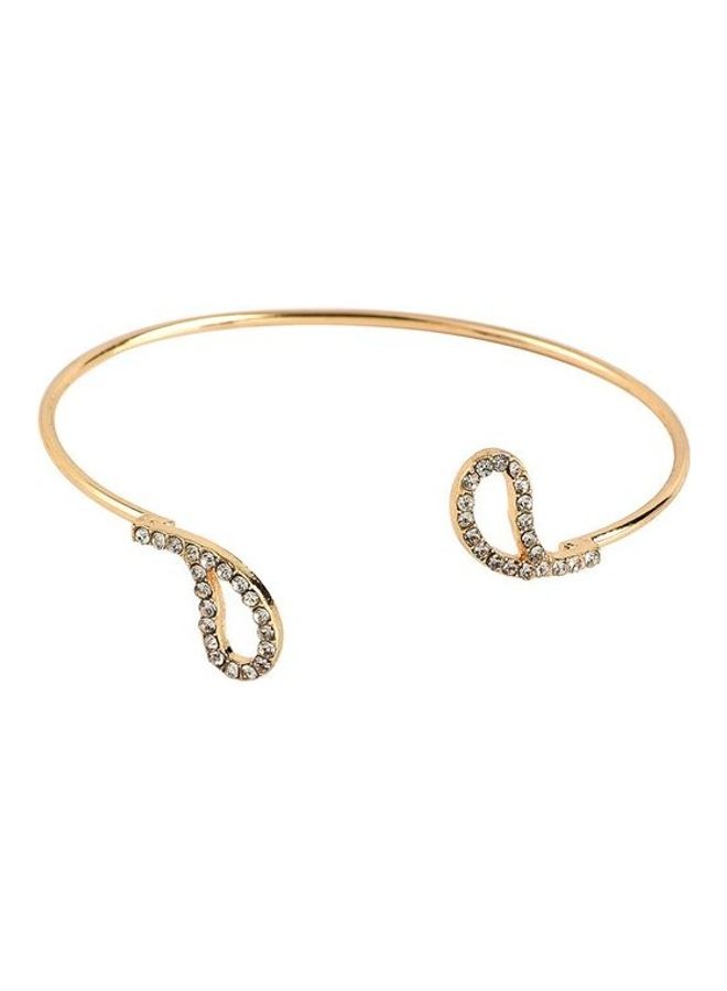 Generic - 4-Piece Leaves Pattern Fashion Bracelets Set - Image 1