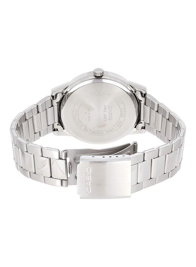 CASIO Stainless Steel Analog Couple Watch Set MTP-1303D-7B + LTP-1303D-7B  - Image 2