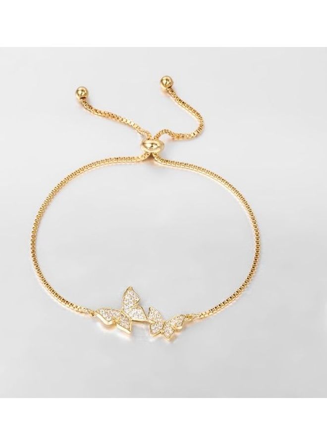 ماركة غير محددة سوار بسيط مزين بفراشة للنساء  - Image 1