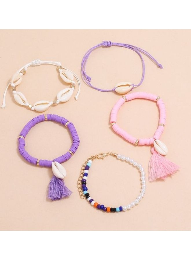 5-Piece Fashion Bracelet Set  - Image 1
