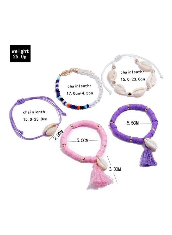 5-Piece Fashion Bracelet Set  - Image 5