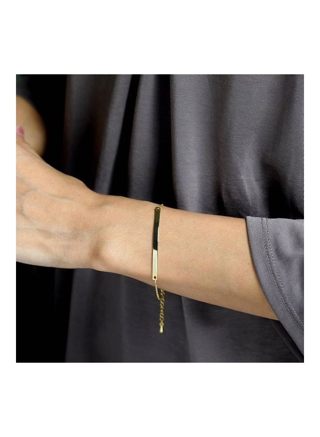 Women's Bar Modelling Simple Bracelet - Image 2