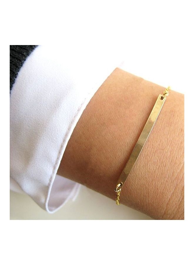 Women's Bar Modelling Simple Bracelet - Image 4