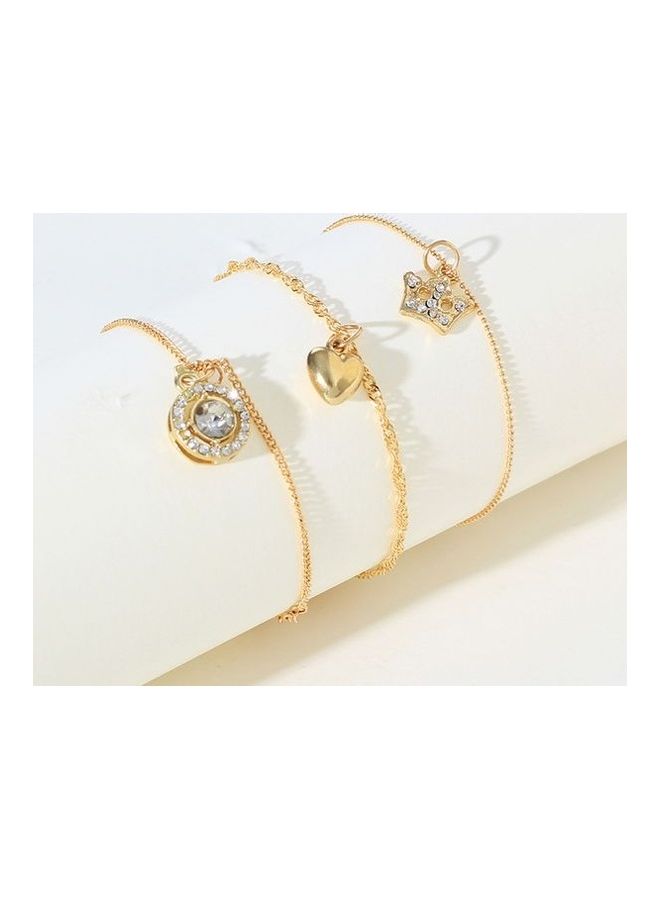 3-Piece Stone Studded Bracelet  - Image 2