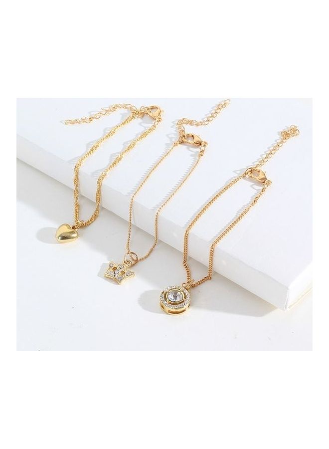 3-Piece Stone Studded Bracelet  - Image 3