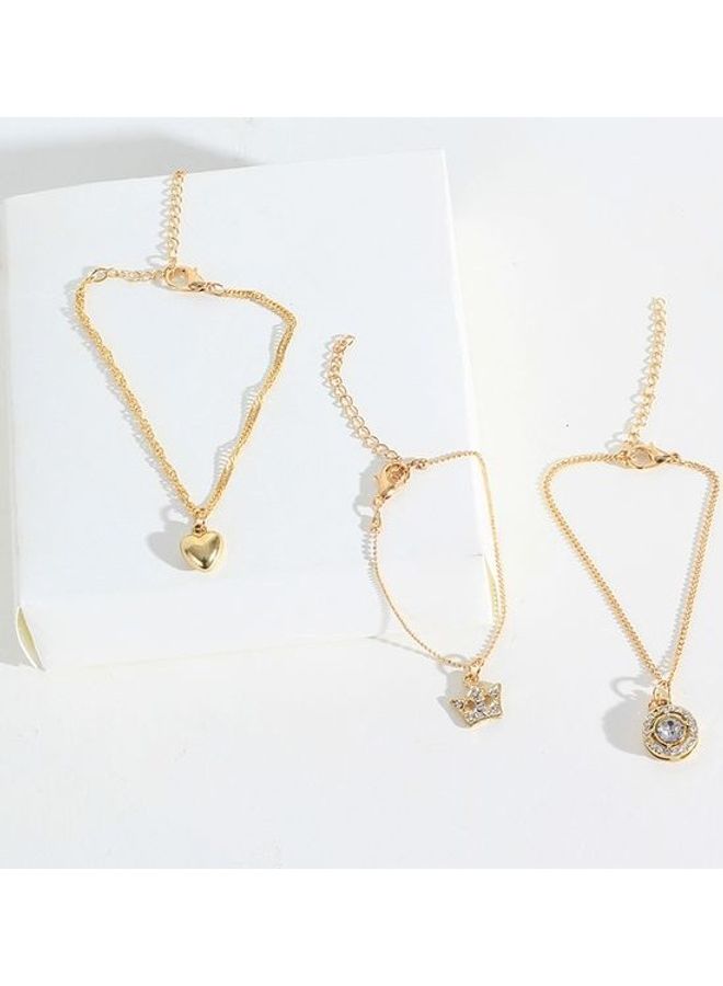 3-Piece Stone Studded Bracelet  - Image 4
