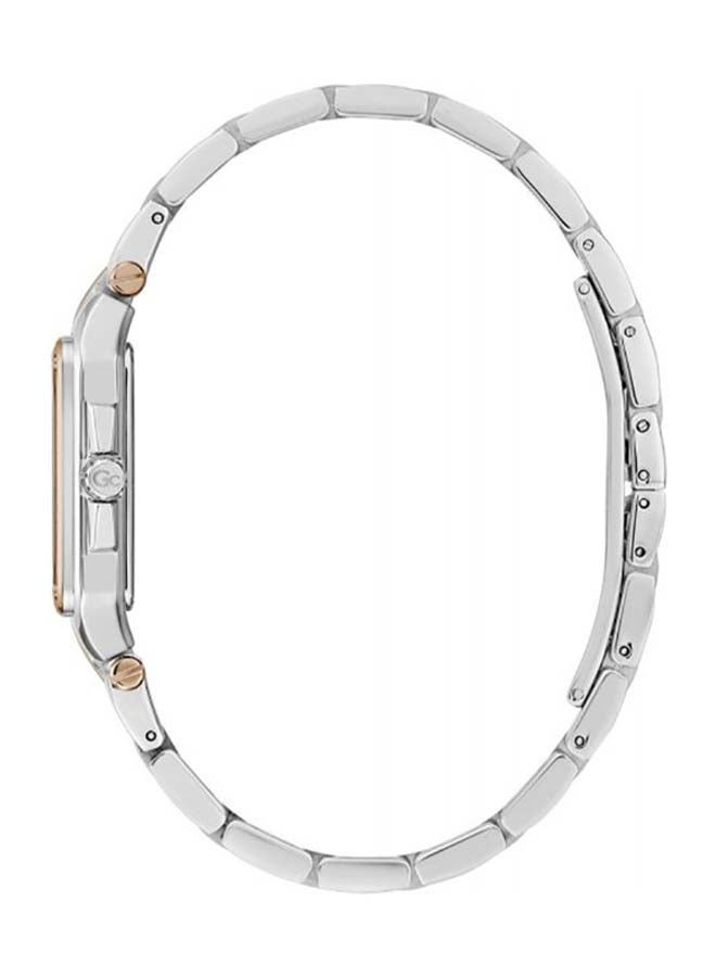 Gc Women's Couture Water Resistance Stainless Steel Analog Watch Y85002L1MF - 28 mm - Rose Gold/Silver  - Image 2