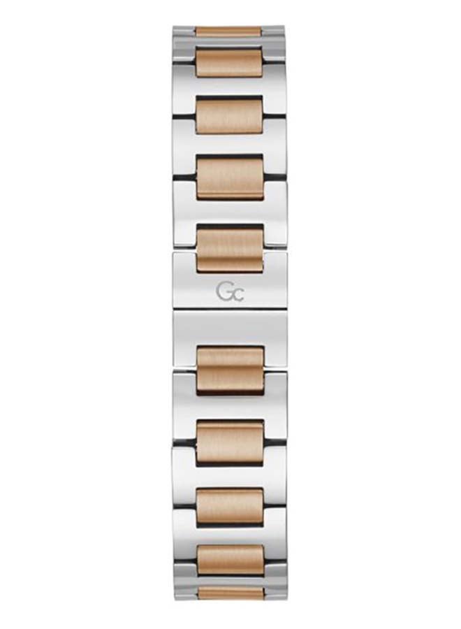 Gc Women's Couture Water Resistance Stainless Steel Analog Watch Y85002L1MF - 28 mm - Rose Gold/Silver  - Image 3