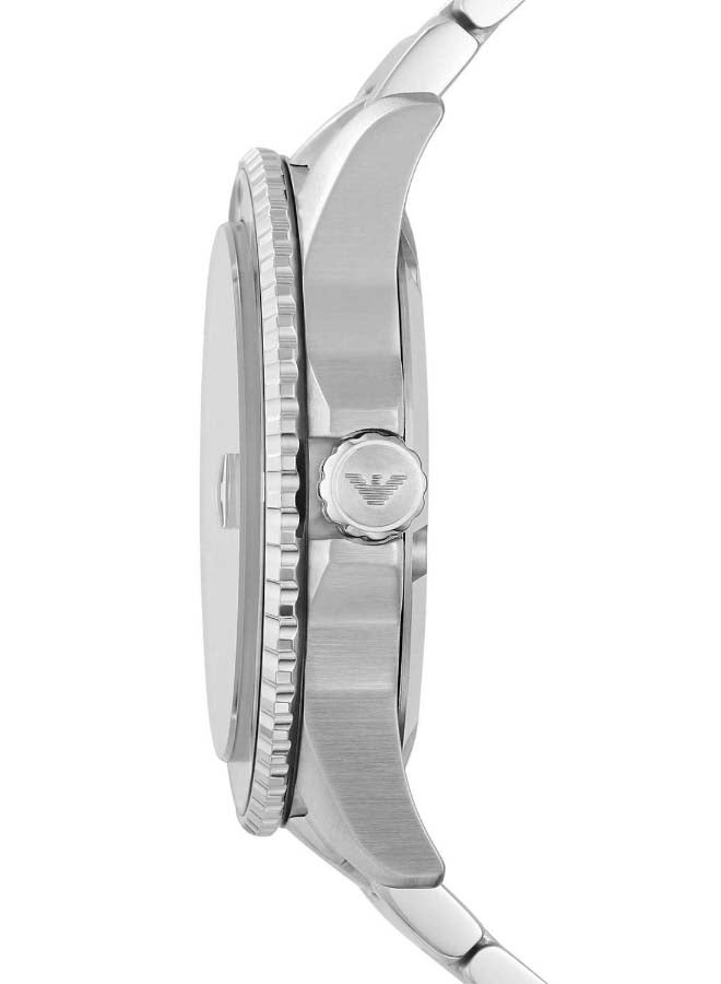 EMPORIO ARMANI Men's Diver Water Resistance Stainless Steel Analog Watch AR11338  - Image 2