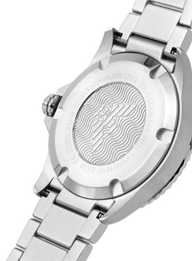 EMPORIO ARMANI Men's Diver Water Resistance Stainless Steel Analog Watch AR11338  - Image 5