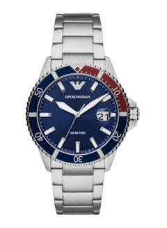 EMPORIO ARMANI Men's Mario Water Resistance Stainless Steel Analog Watch AR11339  - Image 1