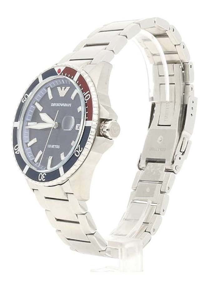 EMPORIO ARMANI Men's Mario Water Resistance Stainless Steel Analog Watch AR11339  - Image 2