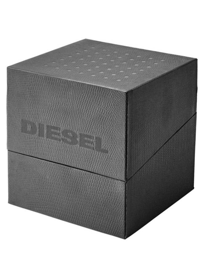 DIESEL Men's Timeframe Round Shape Leather Band Chronograph Wrist Watch 48 mm - Black - DZ4544 - Image 4