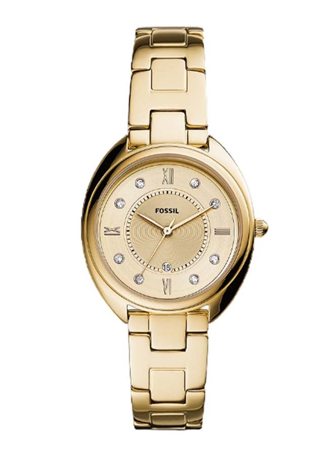 FOSSIL - Women's Gabby Water Resistance Stainless Steel Analog Watch ES5071 - 34 mm - Gold - Image 1