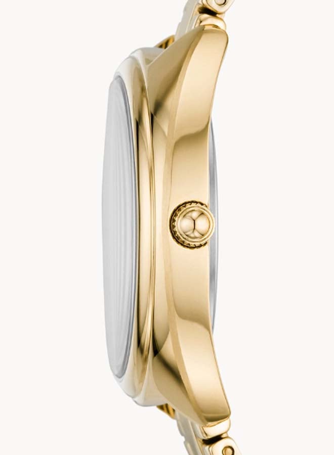 FOSSIL - Women's Gabby Water Resistance Stainless Steel Analog Watch ES5071 - 34 mm - Gold - Image 1