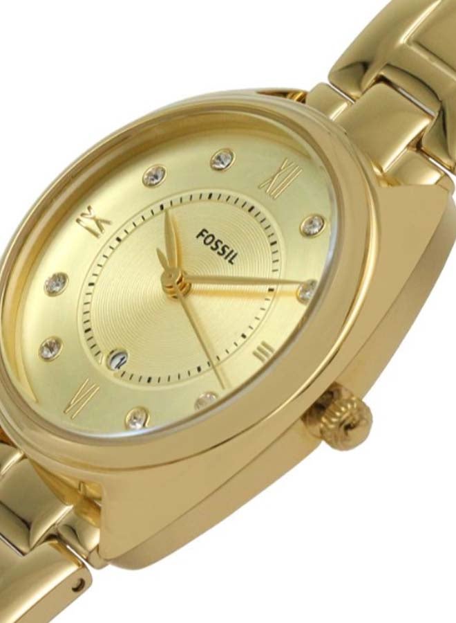 FOSSIL - Women's Gabby Water Resistance Stainless Steel Analog Watch ES5071 - 34 mm - Gold - Image 1