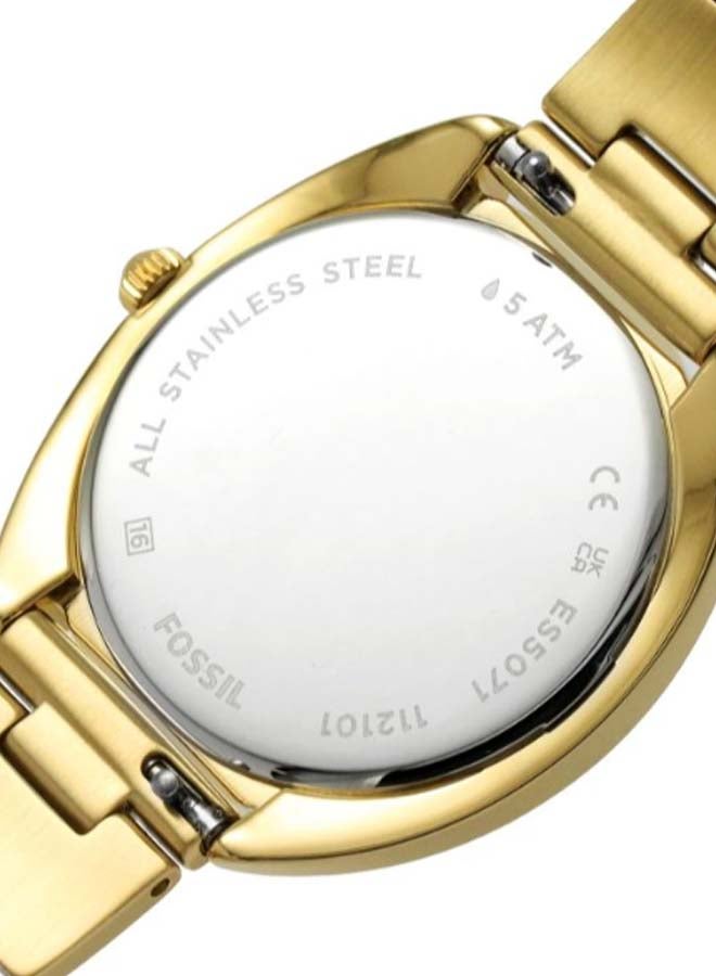 FOSSIL - Women's Gabby Water Resistance Stainless Steel Analog Watch ES5071 - 34 mm - Gold - Image 1