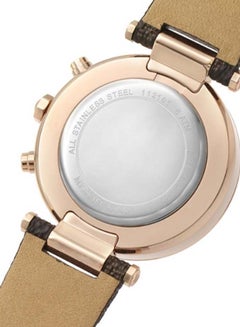Michael Kors Women's Parker Round Shape Leather Band Chronograph Wrist Watch 39 mm - Brown - MK6917  - Image 5