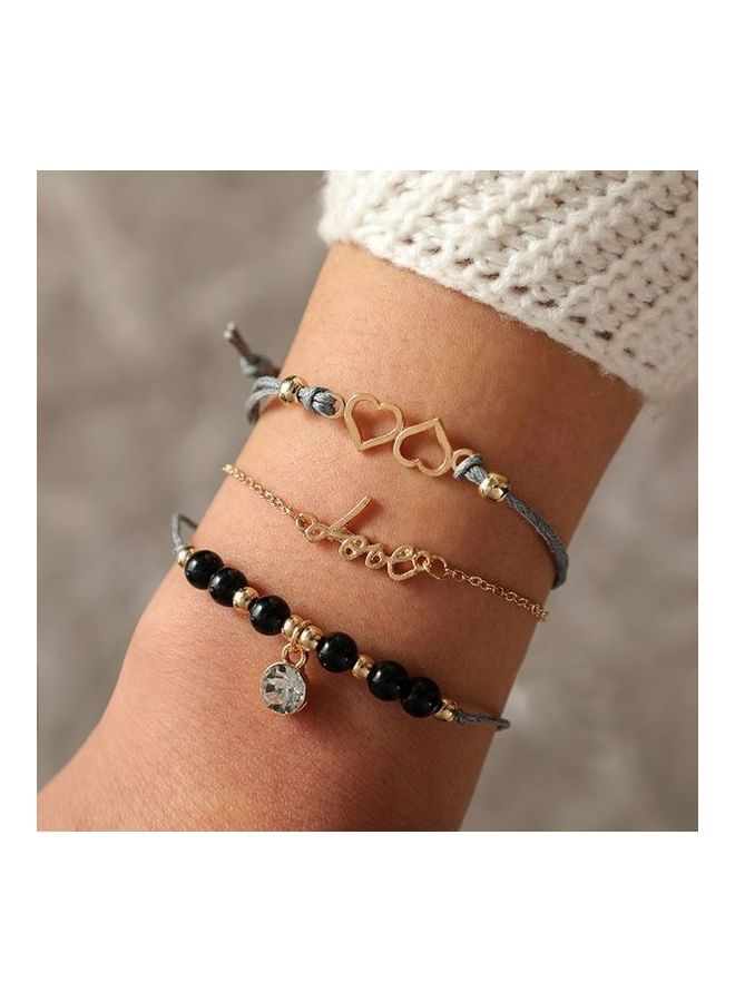 Generic - 3-Piece Fashion Bracelet Set - Image 1