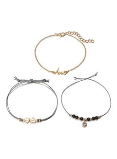 3-Piece Fashion Bracelet Set