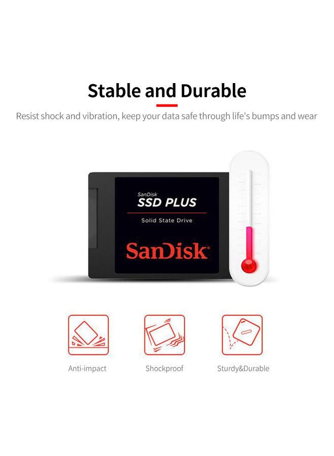 Sandisk SSD Plus 2.5inch SATA3.0 240GB Solid State Drive Fast Response Shockproof Mute SSD For Laptop | Desktop | Computer 240 GB  - Image 2