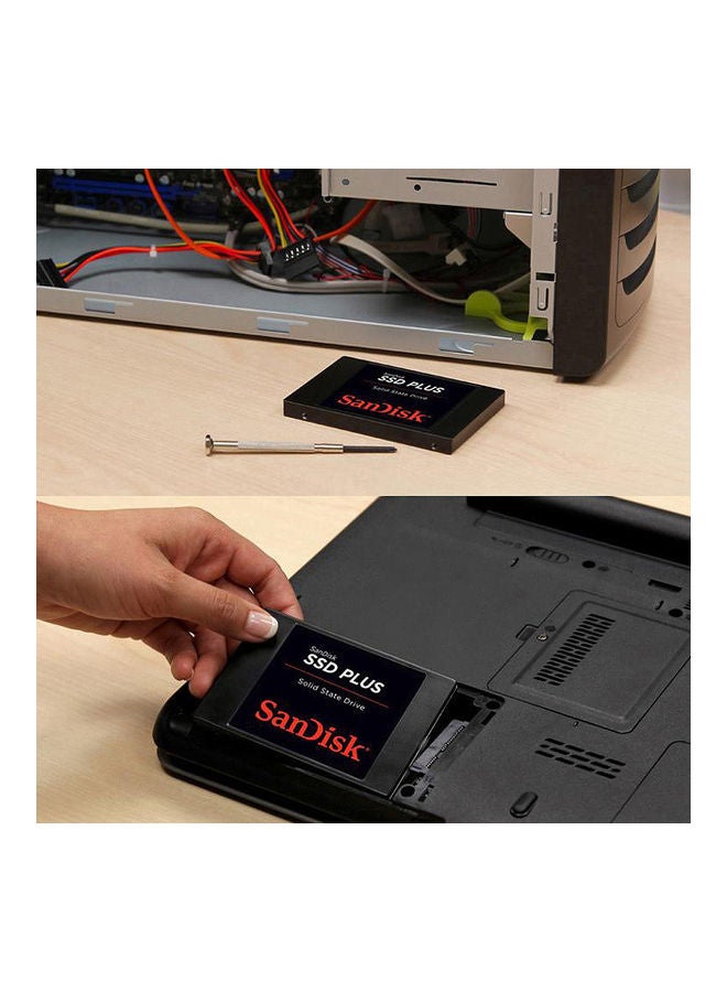 Sandisk SSD Plus 2.5inch SATA3.0 240GB Solid State Drive Fast Response Shockproof Mute SSD For Laptop | Desktop | Computer 240 GB  - Image 4
