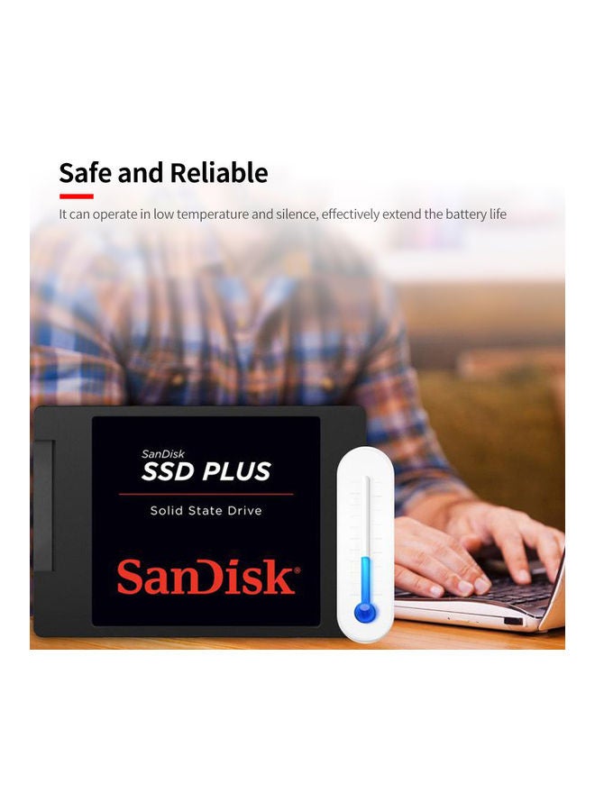 Sandisk - SSD Plus 2.5inch SATA3.0 240GB Solid State Drive Fast Response Shockproof Mute SSD For Laptop | Desktop | Computer 240 GB - Image 1