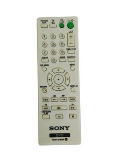 Sony Remote Control For  Dvd White 